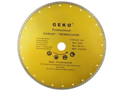 Produktbild von Diamant-Trennscheibe, TURBO, 350x8x32mm