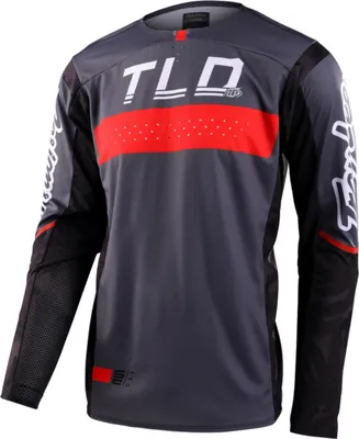 Produktbild von Troy Lee Designs Unisex Langarm Jersey SE Pro , Grid Camo - Schwarz Grau, XXL