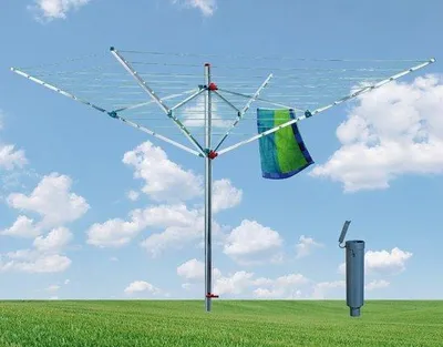 Produktbild von Famanu Wäschetrockner Aluminium - Wetterfest und stabil