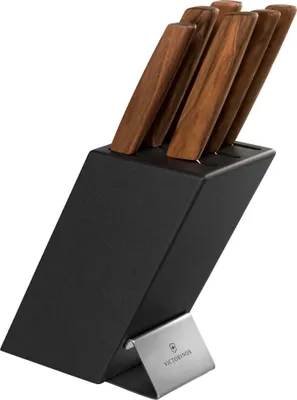 Produktbild von Victorinox Swiss Modern Messerblock Buchenholz 6 tlg.