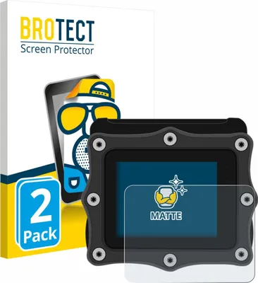 Produktbild von 2x BROTECT Schutzfolie für Shearwater Perdix 2 Displayschutz Displayschutzfolie Folie Matt Entspiegelungsfolie