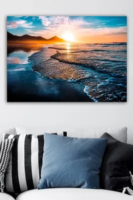 Produktbild von Wallity, 746217742- TCR2188, Bunt, Leinwandbilder, 50 x 70 cm, 100% Leinwand