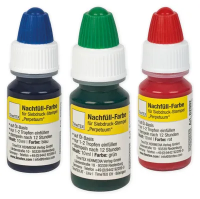 Produktbild von TimeTEX Farbe für Siebdruck-Stempel "Perpetuum" 10 ml