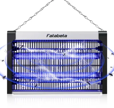 Produktbild von FATABETA Insektenvernichter elektrisch- Insektenfalle 15W Mückenlampe Elektrischer Insektenvernichter Ungiftig Geruchsneutral für Innen Schlafzimm