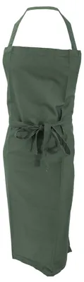 Produktbild von Jassz Bistro Unisex Arbeitsschürze / Schürze mit Brustlatz FK301 (Einheitsgröße) (Flaschengrün)