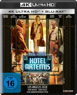 Produktbild von Hotel Artemis (UHD+BR) 4K 2Disc Min: 97DD5.1WS