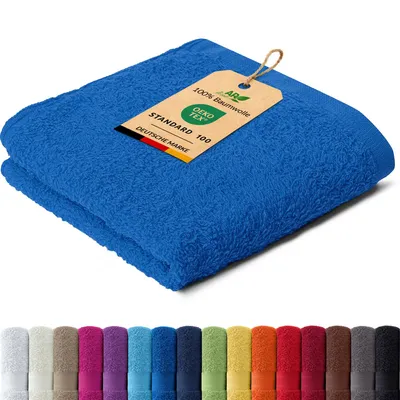 Produktbild von AR Line ARIZONA Handtuch-Serie – 500 g/m² Frottier in 9 Größen verfügbar, Größe: Seiftuch 30x30 cm, Farbe: Royalblau