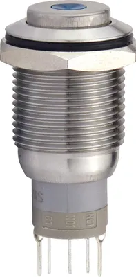 Produktbild von Blanko 207051 Metallschalter 16mm, Punktbel. Rot