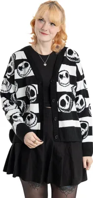 Produktbild von The Nightmare Before Christmas - Strickjacke für Damen NS9208 (XL) (Schwarz)