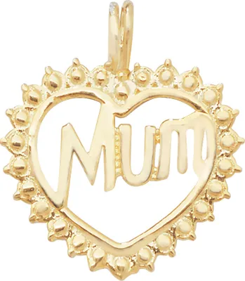 Image de Pendentif Femme Coeur Or 375/1000 - 19mm*17mm; TRS10805