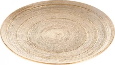 Obrázok produktu pre Keramický tác - zlatý 25,5 cm