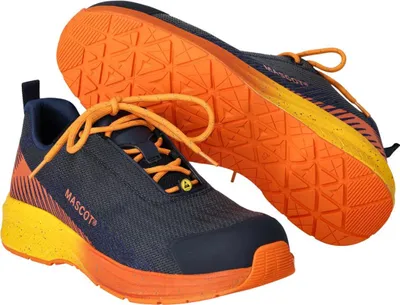 Image de Chaussures de sécurité noir-bleu/orange clair, taille 10 43 MASCOT F1600-909-01098