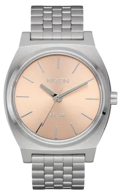 Image de Montre homme Nixon TIME TELLER SOLAR argentée