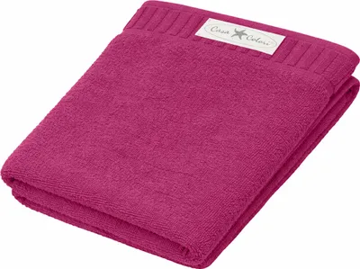Produktbild von Casa Colori Frottier Duschtuch 70x140cm 70 x 140 cm beere Hohe Farbbrillanz, Einfache Pflege