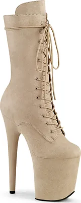 Produktbild von FLAMINGO-1050FS Damen Boots von Pleaser, Beige Matt , EU 41, US 11