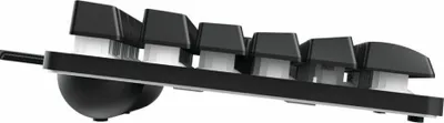 Produktbild von Trust GXT 833 Thado, Tenkeyless (80 - 87 %), Kabelgebunden, USB, Membran Key Switch, Schwarz, Silber