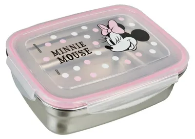 Produktbild von Undercover MIUY9904, Brotdose, Kind, Pink, Silber, Abbildung, Mädchen, 1 Stück(e)