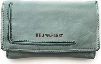 Produktbild von Hill Burry echt Leder Damen Geldbörse Portemonnaie mit RFID Schutz gewaschen