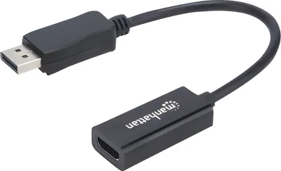 Image de MANHATTAN Passiver DisplayPort auf HDMI-Kabeladapter 1080p