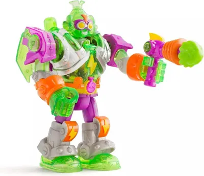 Immagine prodotto di Magic Box Toys, robot gigante articolato Superbot Mega K con pilota e 1 SuperThing, colorato