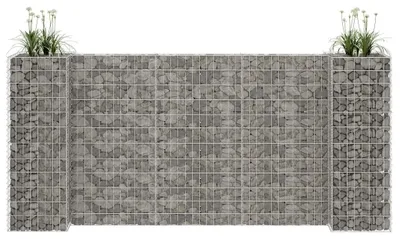 Obrázek produktu pro Ocelová květináče Schanskorf, rozměry 260 x 40 x 120 cm
