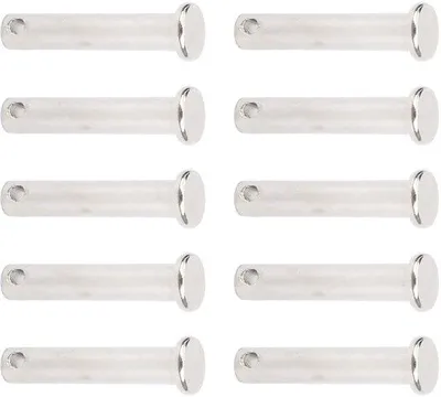 Immagine prodotto di Set di 10 viti a vite - Viti a testa piatta - M8x40mm - Acciaio inossidabile 304 - Superficie resistente alla corrosione