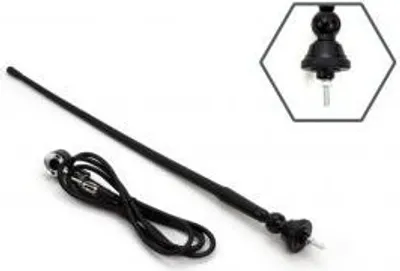 Produktbild von Stab-Außenantenne 34 cm für Funk- und Mobilfunkempfang, 1.4 m Anschlusskabel