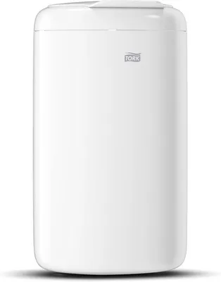 Immagine prodotto di Cestino dei rifiuti da 5 litri - Design compatto ed elegante - Bianco - Serie Elevation