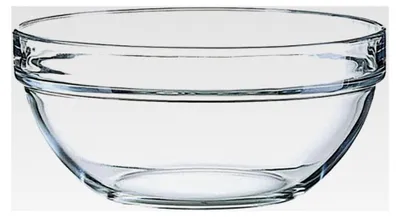 Produktbild von Stapelbare Glasschüssel, 23 cm