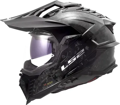 Produktbild von Ls2 Mx701 Explorer Carbon 06 Integralhelm Schwarz XS Schwarz XS
