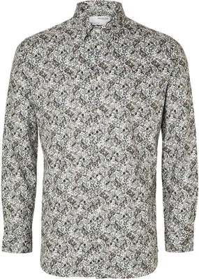 Produktbild von Selected Soho Langarmhemd Grau 2XL Mann Grau 2XL
