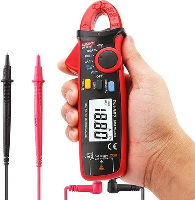 Obrázok produktu pre Digitálny klešťový merač pre tester napätia AC/DC s meraním odporu a kontrolou kapacity