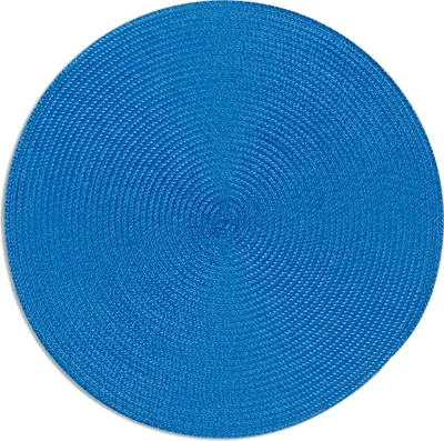 Zdjęcie produktu dla Excelsa Zestaw 6 Podkładek Okrągłych Plastikowych 36xH0,2x36 cm Niebieski