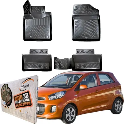 Produktbild von KIA Picanto  2.Gen (2011 - 2017)  Gummimatten. Autofußmatten
