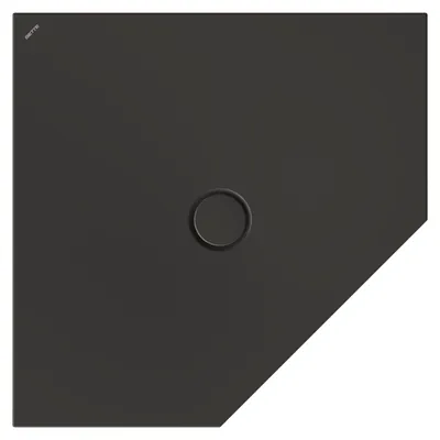 Image de BetteFloor Caro receveurs de douche pentagonaux avec BetteGlasur Plus, 900x900mm, 7191-401PLUS
