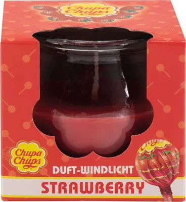 Produktbild von Chupa Chups Windlichter Strawberry Duftkerze Tischdekoration