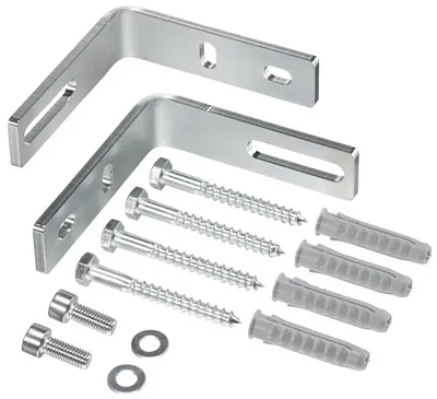 Produktbild von Oventrop Wandhalterung Regumat aus Stahl mit Befestigungsmaterial