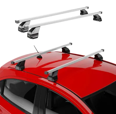 Obrázok produktu pre Menabo oceľový strešný nosič pre Citroen C6 2005-2012 oceľový strieborný 2ks