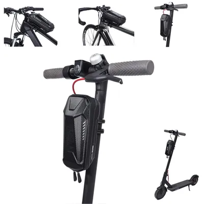 Produktbild von Scootertasche für Roller, Rollertasche Front Tube Bag Groß Lenkertasche Wasserfest,E Scooter Zubehör,für meisten Roller/elektronischen Falträder