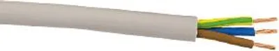 Produktbild von RAUTRONIC PVC-Schlauchleitung H03VV-F, 3G0,75, 10 m, grau