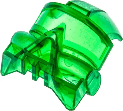 Produktbild von 1x Lego Bionicle Figur Maske Kaukau transparent grün Kanohi Mask 4144195 32571