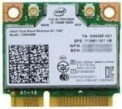 Produktbild von Intel 7260.HMWWB.R, Kabellos, PCI-E, WLAN/Bluetooth, 867 Mbit/Sek, 4.0, IEEE 802.11a, IEEE 802.11ac, IEEE 802.11b, IEEE 802.11g, IEEE 802.11n