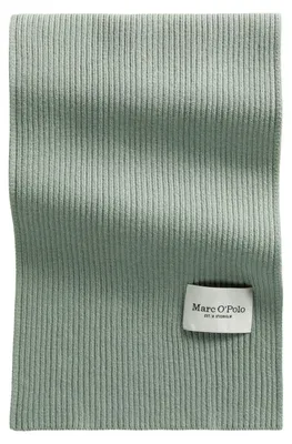 Imagen del producto de Marc O'Polo bufanda Knitted Scarf Faded Mint gris verdoso