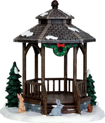 Image de Lemax Village de Noël Maison de Noël Décoration d'hiver - Figurines de décoration de Noël