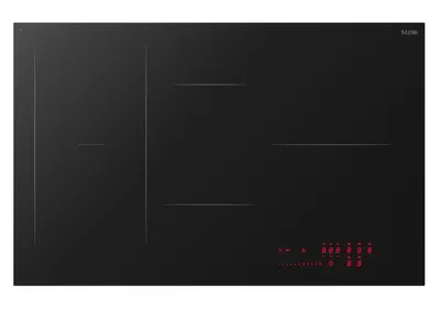 Zdjęcie produktu dla ETNA KIF880ZT, Czarny, Wbudowany, 80 cm, Płyta indukcyjna strefowa, Szkło, 5 stref(y)