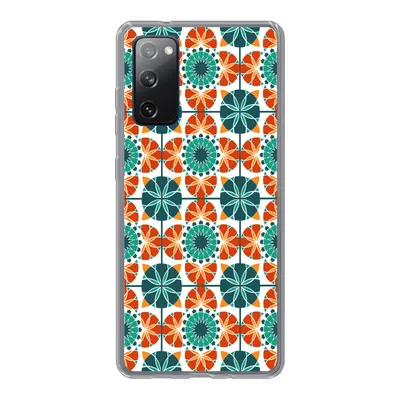 Produktbild von MuchoWow® Handyhülle Schutzhülle Hülle für Samsung Galaxy S20 FE Ein symmetrisches Muster aus dem marokkanischen Mosaik Silikon Softcase Handy Hülle - Abdeckung