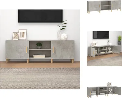 Immagine prodotto di mobile TV vidaXL grigio cemento 150x30x50 cm materiale a base di legno - Mobili TV