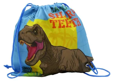 Produktbild von Jurassic World Snackbeutel 25x25x1cm Brottasche mit Kordelzug