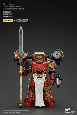 Obrázek produktu pro Warhammer The Horus Heresy Actionfigur 1/18 Blood Angels Dawnbreaker Cohort Dawnbreaker Champion 13 cm