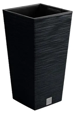 Produktbild von Prosperplast 5l Furu Collection 20x20x38 Cm Blumentopf Grau  Grau One Size